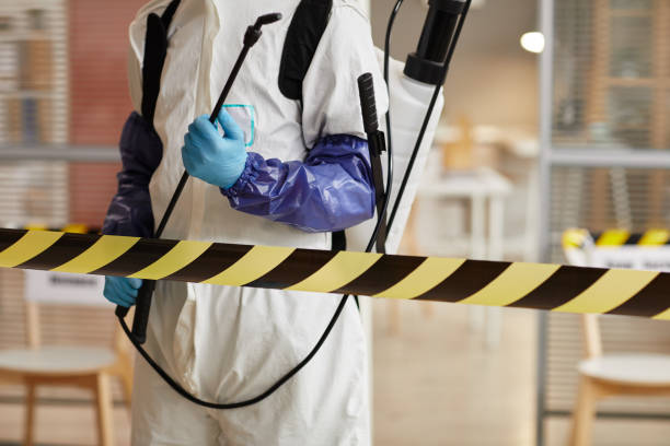Professional Blood Cleanup technician working in Granite Canon, WY